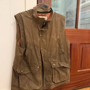 Men's Olive Utility Vest